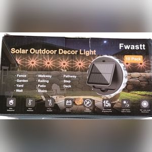 NEW Solar Outdoor Decor Light
